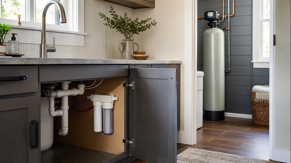 Shower Filter vs. Whole-House System in Raleigh, NC — Which Actually Fixes Your Water? — Triangle Waterworks water-quality guide