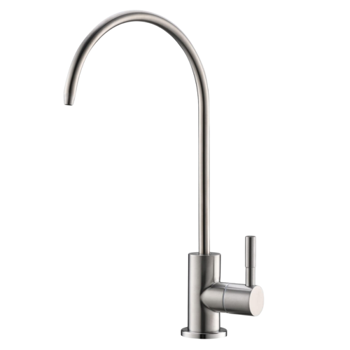 Brushed nickel RO faucet