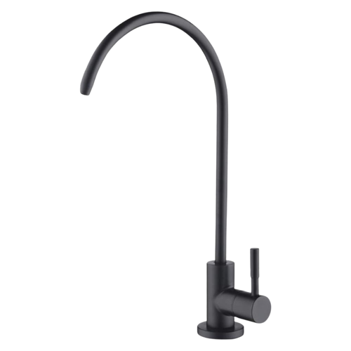 Matte black RO faucet